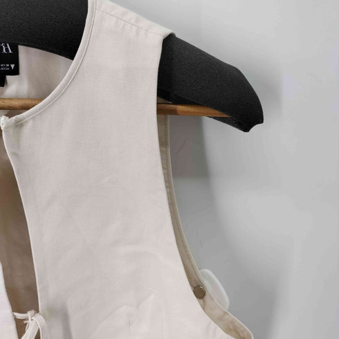 ザラ ZARA 24SS FITTED WAISTCOAT TOP レディース JPN:L