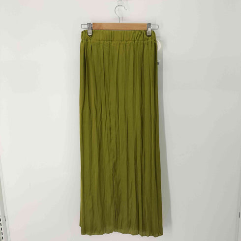 ザラ ZARA プリーツシャイニングスカート 光沢 レディース JPN:S