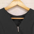 アンクレイヴ uncrave ジップvネックブラウス レディース JPN:1