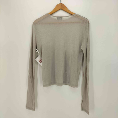 エミ emmi 強撚天竺 クルーネック カットソー レディース ONE SIZE