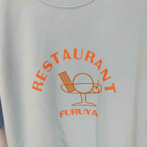 LEGECLA 刺繍プリントスウェット レストランフルヤトレーナー メンズ import:XL