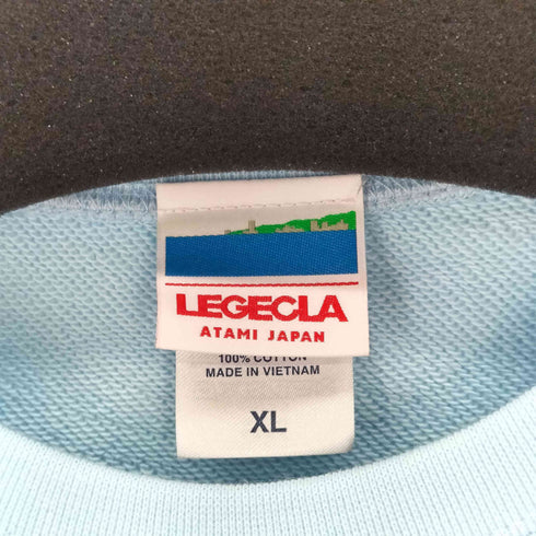 LEGECLA 刺繍プリントスウェット レストランフルヤトレーナー メンズ import:XL