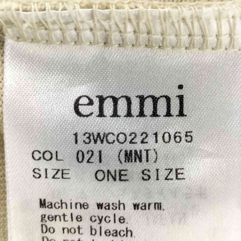 エミアトリエ emmi atelier 2ピース ドッキング リボン ワンピース レディース ONE SIZE