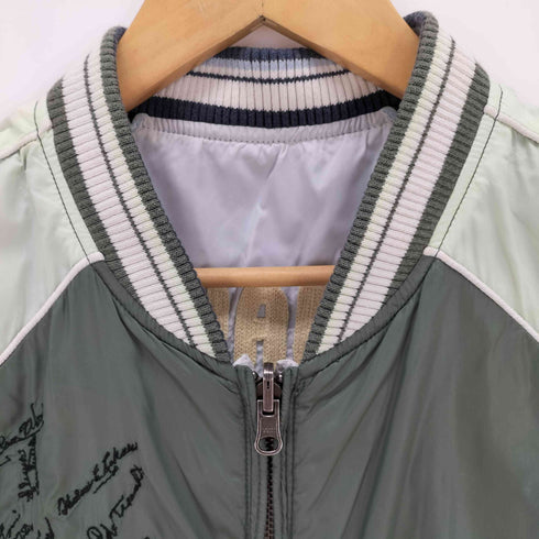 ディーゼル DIESEL リバーシブルナイロンスカジャンベスト メンズ import:M