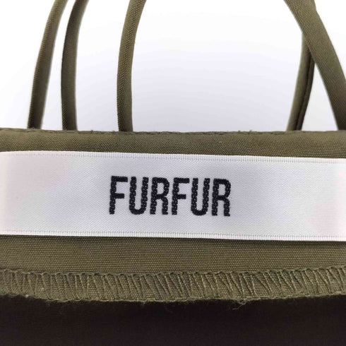 ファーファー furfur バルーンスリーブ シャツ ワンピース レディース ONE SIZE