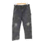 カーハート Carhartt ダック地 ダブルニーワークパンツ 裾ジップ 裏地キルティング メンズ 34×32