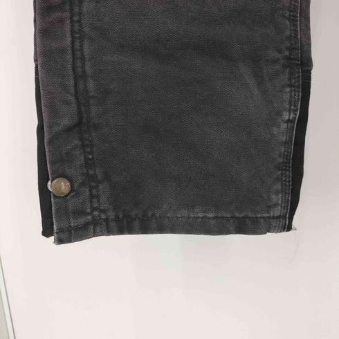 カーハート Carhartt ダック地 ダブルニーワークパンツ 裾ジップ 裏地キルティング メンズ 34×32