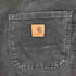 カーハート Carhartt ダック地 ダブルニーワークパンツ 裾ジップ 裏地キルティング メンズ 34×32