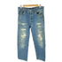 リーバイス Levis 90s USA製 93年製 501 ペンキ ダメージリメイク 501 デニムパンツ メンズ 38/36