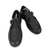 ピージー PG KNOCK BLACK LEATHER ローファー VIBRAMソール メンズ EUR:44