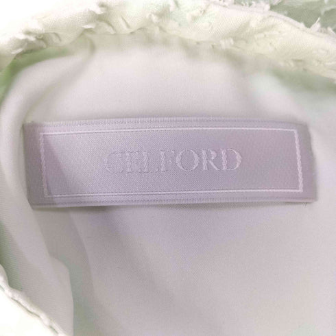 セルフォード CELFORD カット ジャガード ミニ ワンピース レディース JPN:36