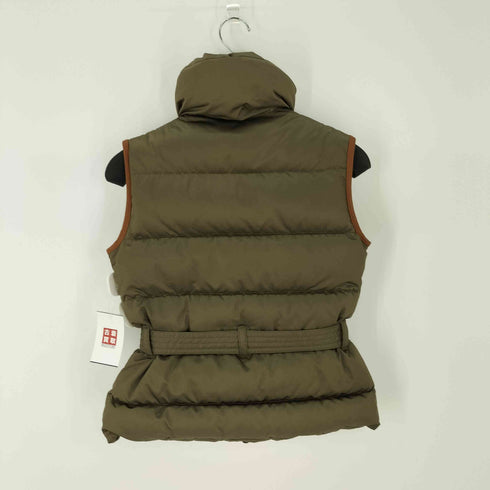 ラルフローレン RALPH LAUREN ダウンベスト ウエストロゴバックルベルト ウエストマーク レディース JPN:9号