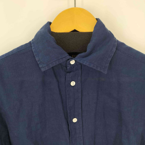 ポロラルフローレン POLO RALPH LAUREN リネン100% L/Sシャツ メンズ 4