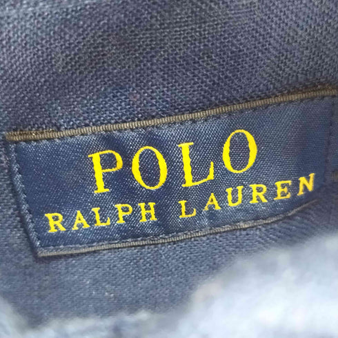 ポロラルフローレン POLO RALPH LAUREN リネン100% L/Sシャツ メンズ 4