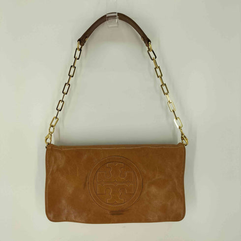 トリーバーチ TORY BURCH 2WAY ボンベ ロゴ型押し ショルダーバッグ クラッチバッグ レディース ONE SIZE