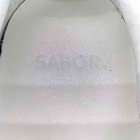 SABOR. JOG VIBRAMソール フロントジップ ローカットスニーカー メンズ JPN:41