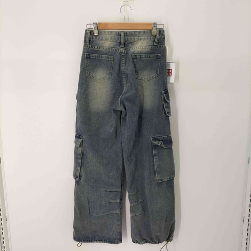 DIA VEL ワイドカーゴデニムパンツ Y2K レディース JPN:S