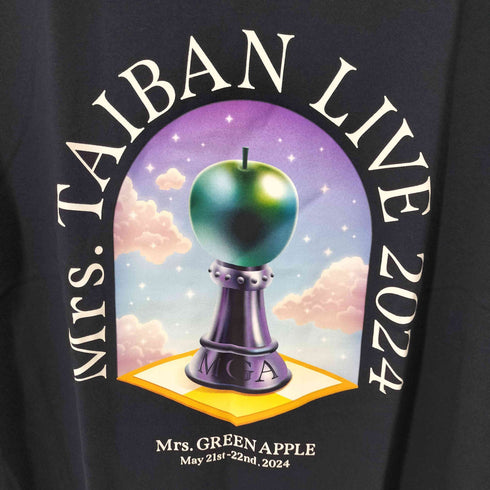 グリーンアップル 対バン 2024ツアーTシャツ バンドTEE メンズ JPN:L