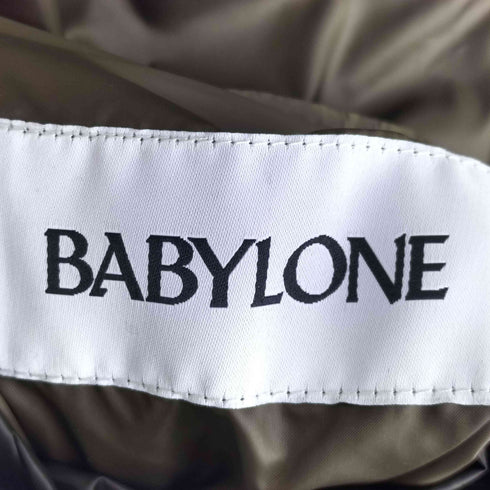 バビロン BABYLONE 23AW リバーシブル ミドルMA-1 ダブルジップ レディース FREE