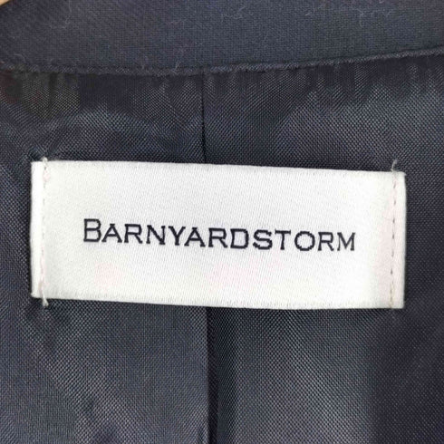 バンヤードストーム BARNYARDSTORM ウール混 スライバーブルゾン 袖リブ レディース JPN:1