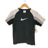 ナイキ NIKE 00s Y2K センタースウォッシュ ラグラン クルーネックTシャツ レディース S 140