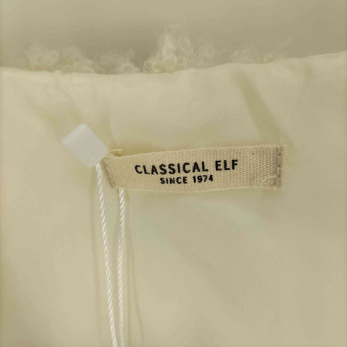 クラシカルエルフ CLASSICAL ELF パッと目を惹くコーデの主役。ボリュームプードルフェイクファーベスト レディース JPN:M