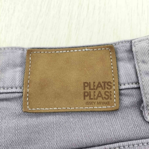 プリーツプリーズイッセイミヤケ PLEATS PLEASE ISSEY MIYAKE ストレッチストレートパンツ メンズ 4