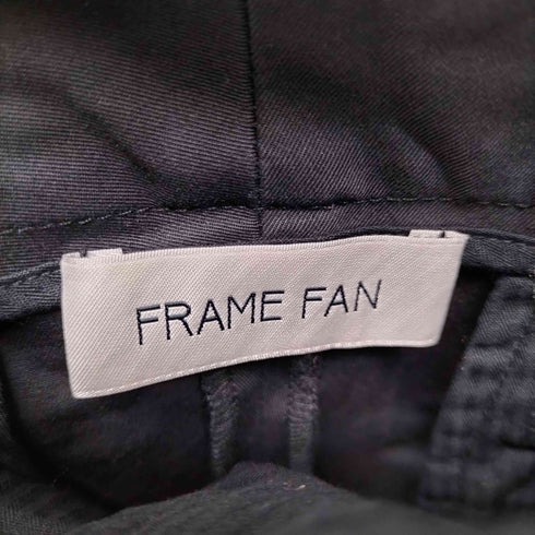 FRAME FAN 1タックコットンワイドパンツ レディース