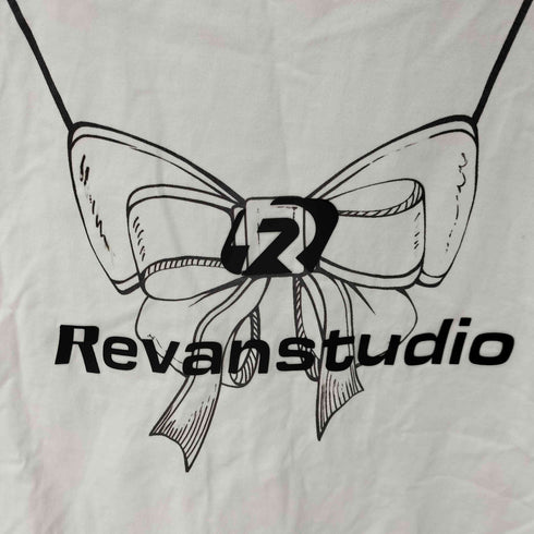 RE VAN フロントロゴプリントカットソー バタフライ Y2K レディース JPN:34