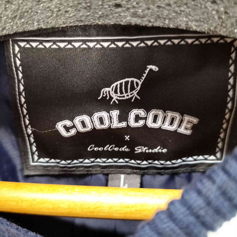 COOLCODE アーム切替ワッペンスタジャン メンズ JPN:L
