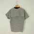 SHORT SENTENCE ハイネックジップ ボーダーカットソー レディース import:S