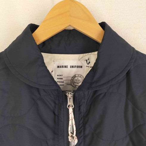 MARINE UNIFORM キルティングジャケット ダブルジップ レディース JPN:S