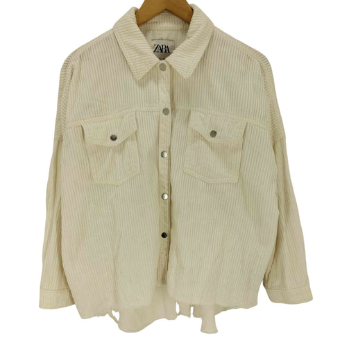 ザラ ZARA カットオフコーデュロイジャケット レディース JPN:S
