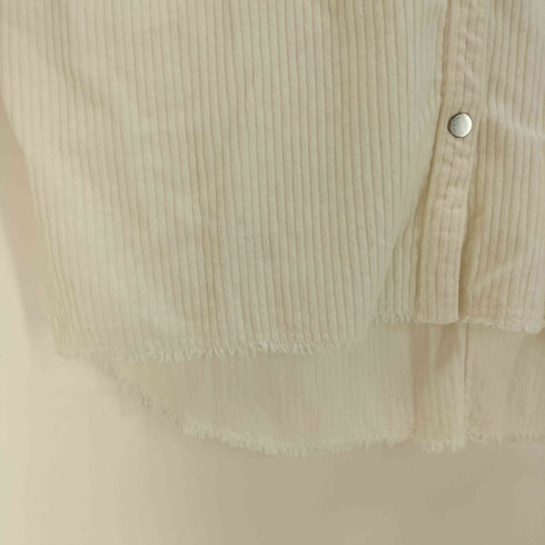 ザラ ZARA カットオフコーデュロイジャケット レディース JPN:S