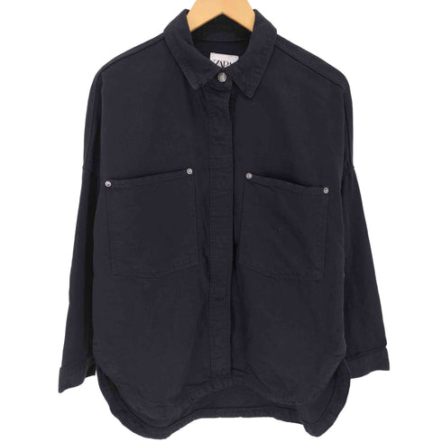 ザラ ZARA ブラックデニムジャケット レディース JPN:S