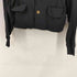 コムデギャルソン COMME des GARCONS 05SS フェイクフラップポケット ポリ縮絨 ショートジャケット レディース JPN:S