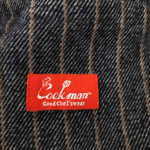 クックマン COOKMAN ストライプシェフパンツ メンズ JPN:M