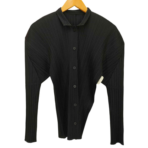 プリーツプリーズイッセイミヤケ PLEATS PLEASE ISSEY MIYAKE プリーツ加工 L/Sシャツ レディース 3