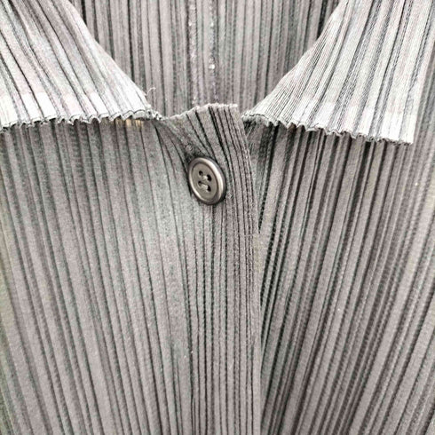 プリーツプリーズイッセイミヤケ PLEATS PLEASE ISSEY MIYAKE プリーツ加工 L/Sシャツ レディース 3