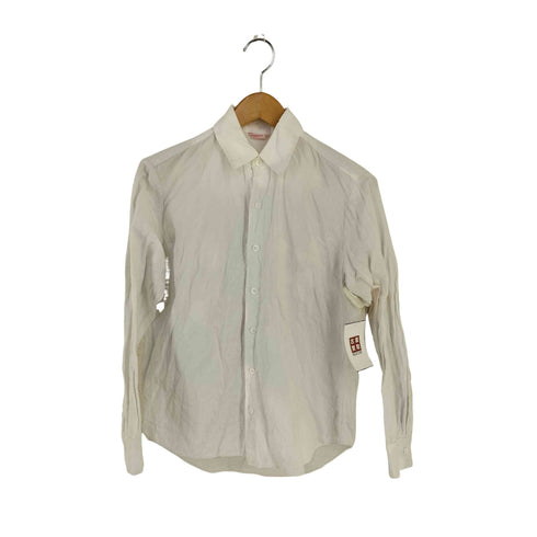アーツアンドサイエンス ARTS&SCIENCE MADE IN JAPAN レギュラーカラー コットンリネンL/Sシャツ レディース JPN:38