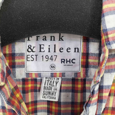 フランクアンドアイリーン Frank&Eileen 別注 ヘリンボーン チェックシャツ レディース JPN:XS