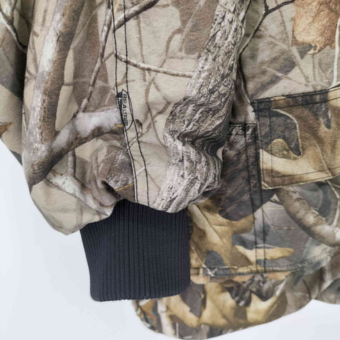 ベルン BERNE GUNFLINT リアルツリーカモリバーシブルジップジャケット メンズ