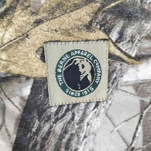ベルン BERNE GUNFLINT リアルツリーカモリバーシブルジップジャケット メンズ