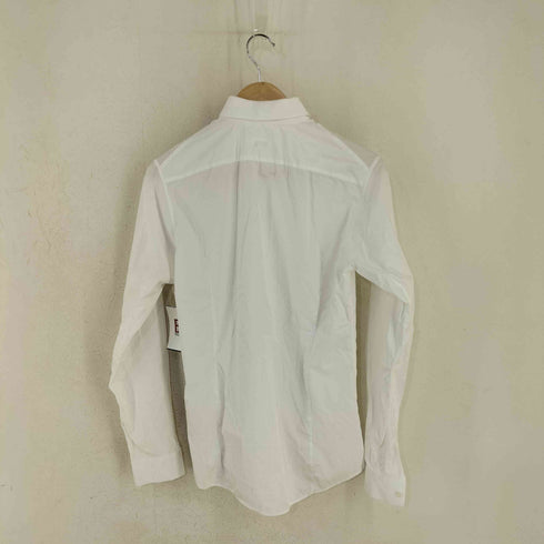 ジルサンダー JIL SANDER MADE IN ITALY コットンタブカラーL/Sシャツ メンズ UK:38