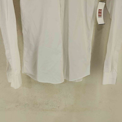 ジルサンダー JIL SANDER MADE IN ITALY コットンタブカラーL/Sシャツ メンズ UK:38