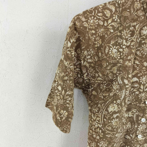 ドリスヴァンノッテン DRIES VAN NOTEN 00s ライカ期 MADE IN BELGIUM ペイズリー マオカラーシャツ レディース 36