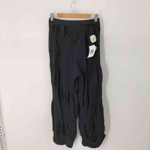 ハートイッセイミヤケ Haat ISSEY MIYAKE 楊柳 プリーツイージーワイドパンツ レディース JPN:2