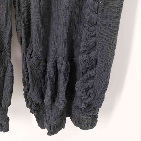ハートイッセイミヤケ Haat ISSEY MIYAKE 楊柳 プリーツイージーワイドパンツ レディース JPN:2