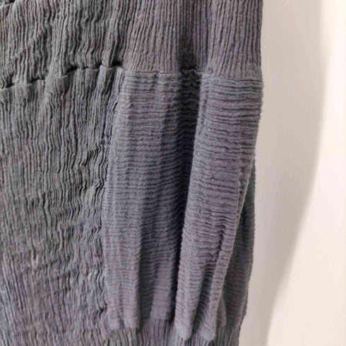 ハートイッセイミヤケ Haat ISSEY MIYAKE 楊柳 プリーツイージーワイドパンツ レディース JPN:2