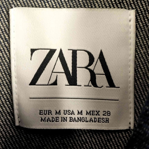 ザラ ZARA スタンドカラー デニムジャケット レディース JPN:M